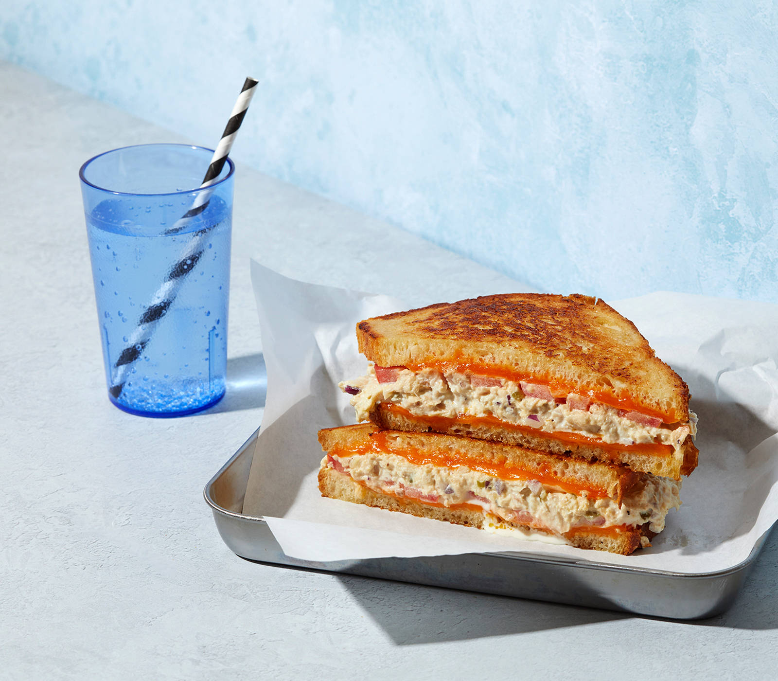 Order The Tuna Melt food online from Grilled & Cheesy store, Pittsburgh on bringmethat.com