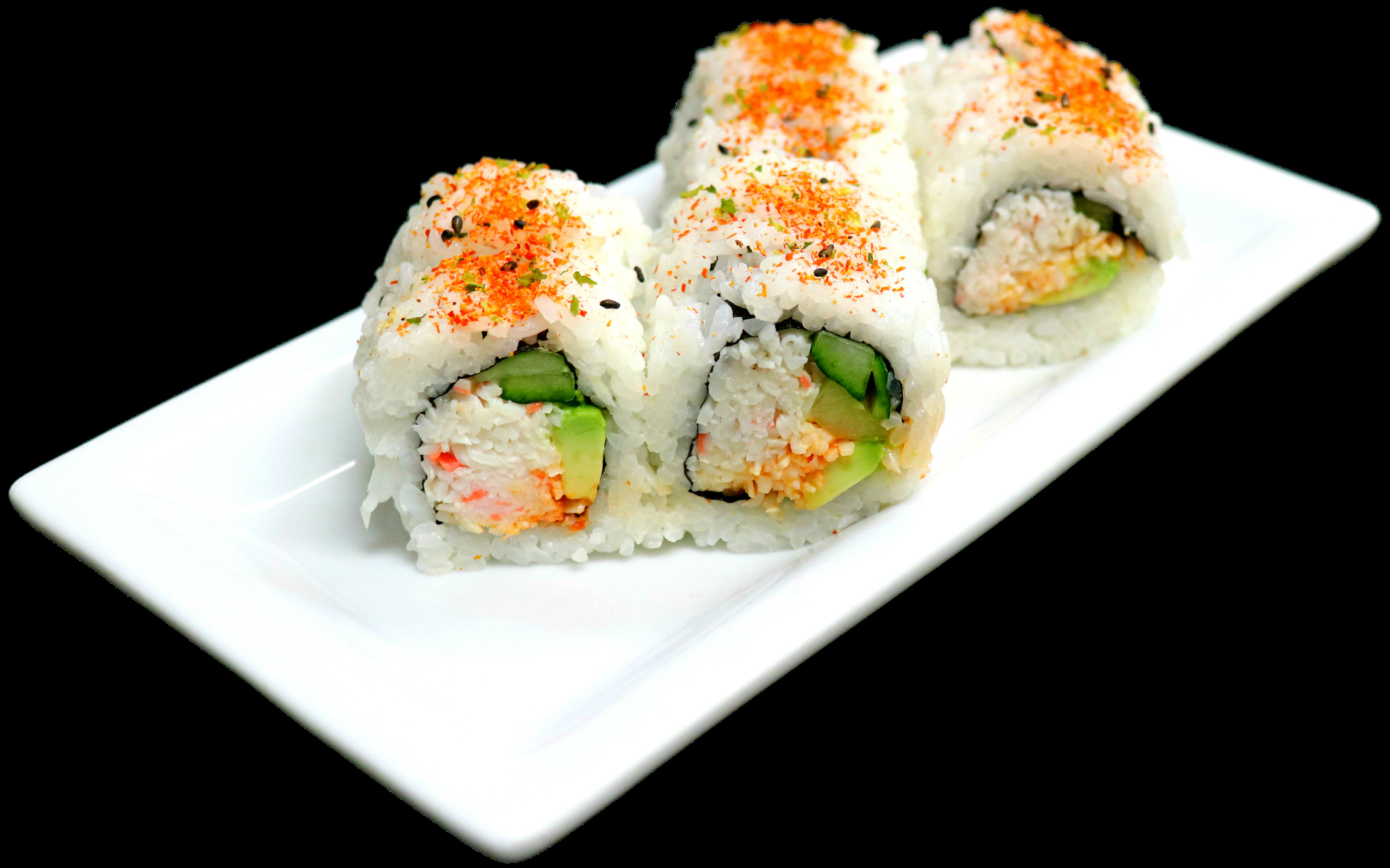 Order Spicy California Roll food online from Toshiko Japanese Cuisine store, Hanford on bringmethat.com