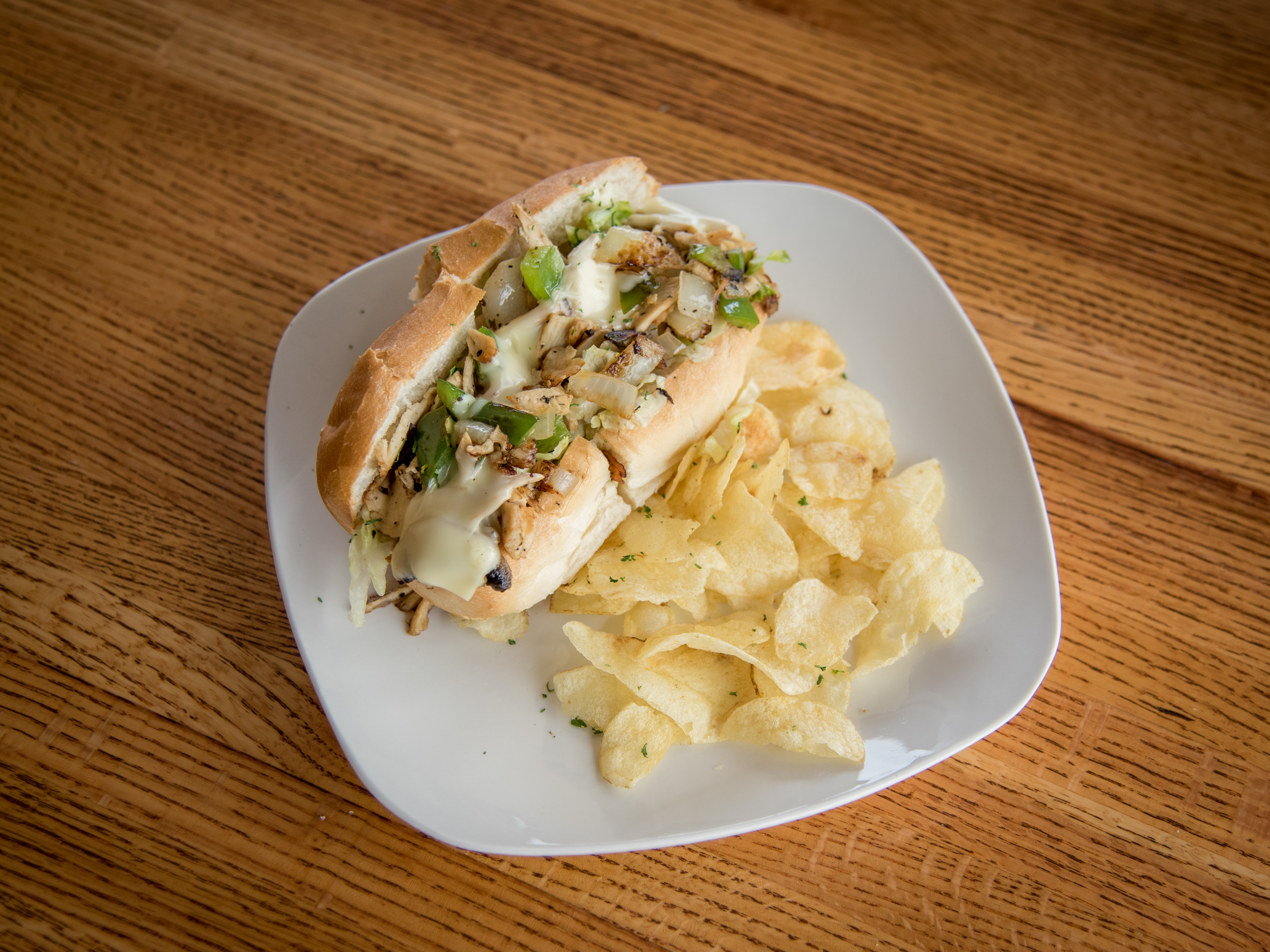 Order Grilled Chicken Special Sub food online from Rome Italian Pizza store, High Point on bringmethat.com