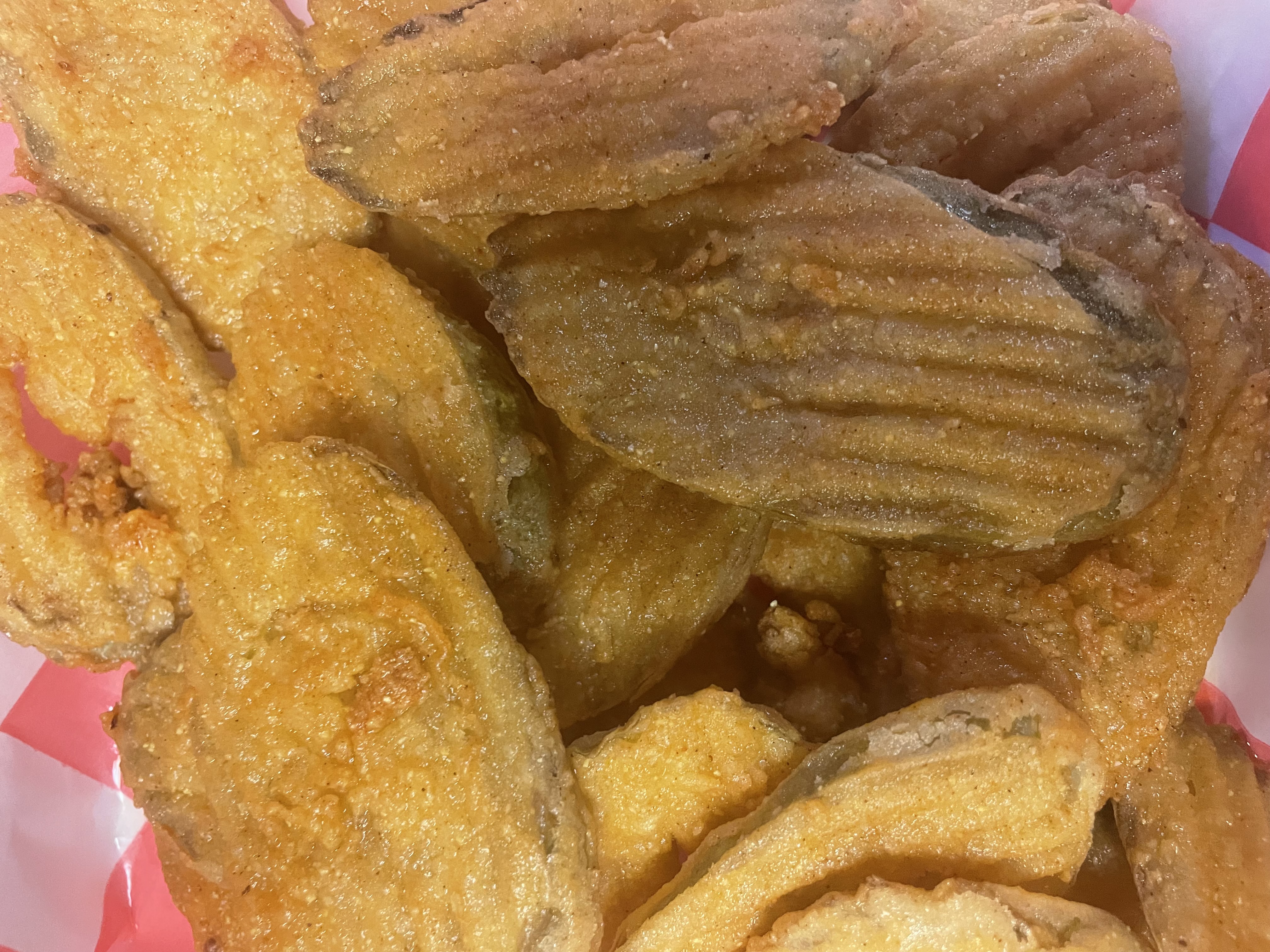 Order Fried Pickle Chips food online from Billie Burgers And Beers store, Lebanon on bringmethat.com