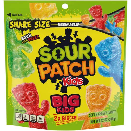 Order Sour Patch Big Kids Soft & Chewy Candy, 12 OZ food online from CVS store, BRYAN on bringmethat.com