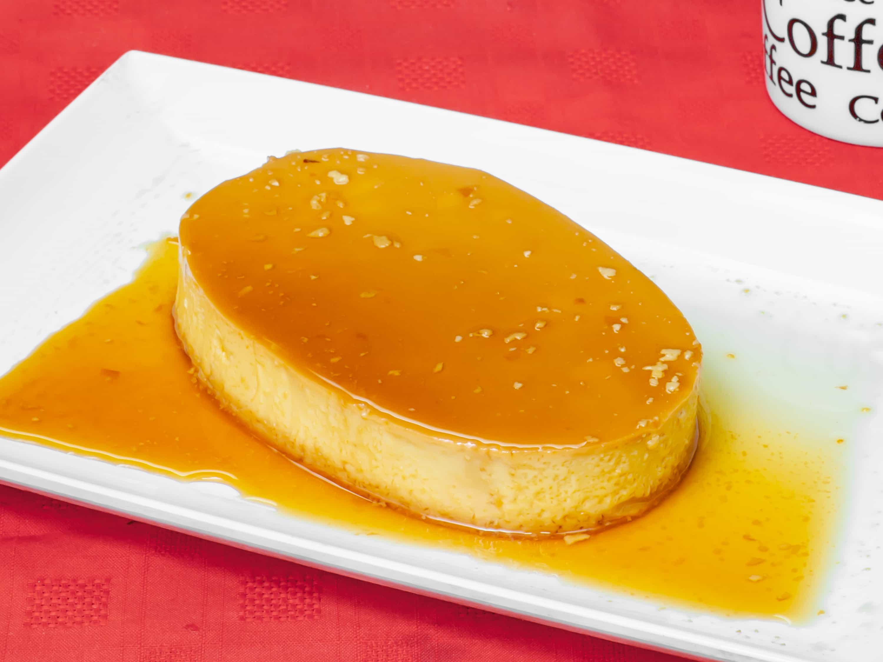 Order Ube leche flan food online from Lola Tining Cuisine store, Oak Park on bringmethat.com