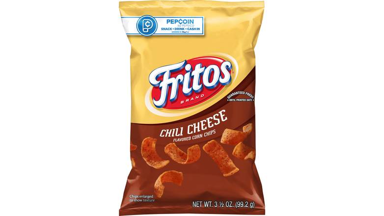 Order Fritos Chili Cheese Flavored Corn Chips 3.5 OZ food online from Valero Food Mart store, Murrayville on bringmethat.com