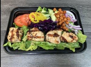Order MP5- GRILLED CHICKEN SALAD food online from Athenian Fresh Grill store, North Arlington on bringmethat.com