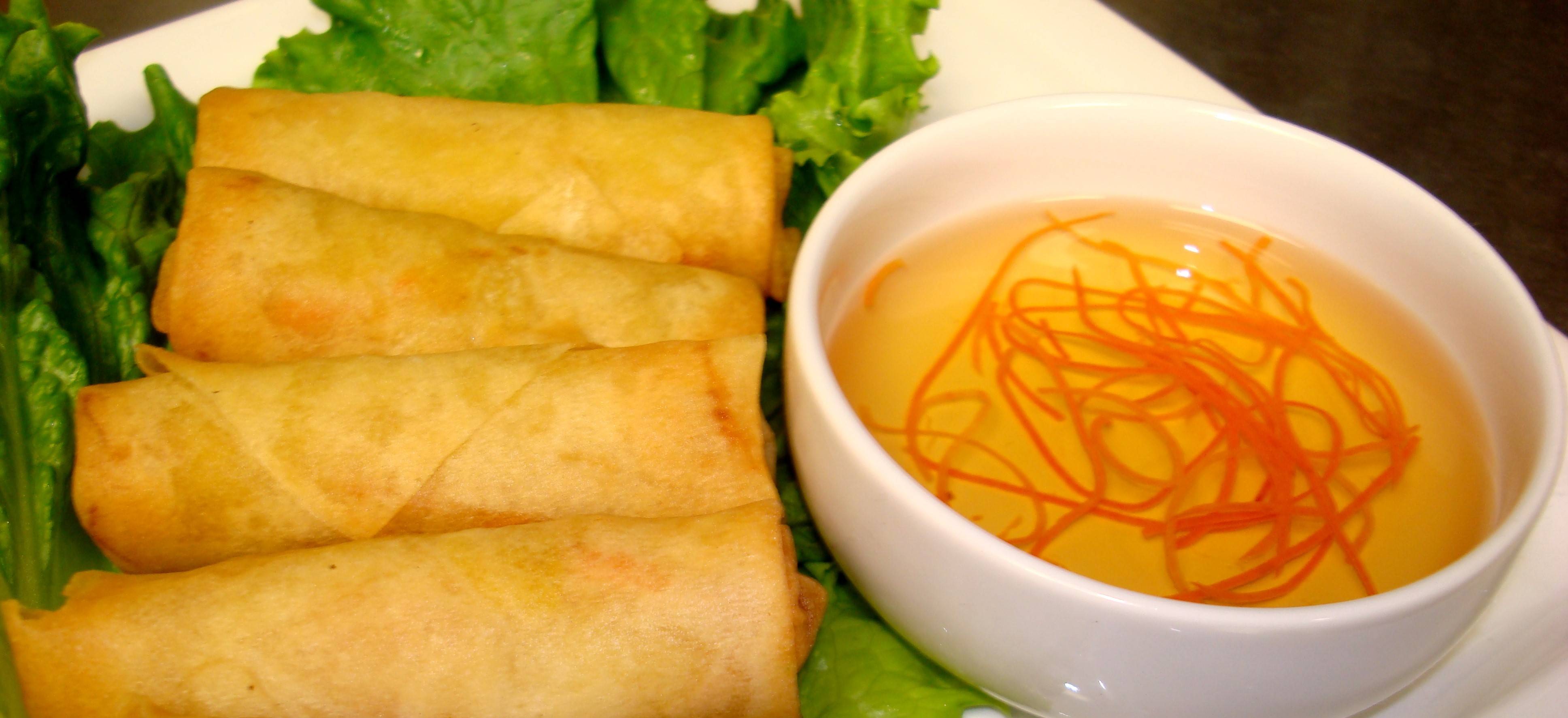 Order Vegetable Spring Roll Rice Vermicelli food online from Saigon Banh Mi store, Newark on bringmethat.com