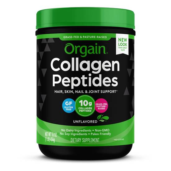 Order Orgain Collagen Peptides Powder Unflavored (16 oz) food online from Rite Aid store, Palm Desert on bringmethat.com