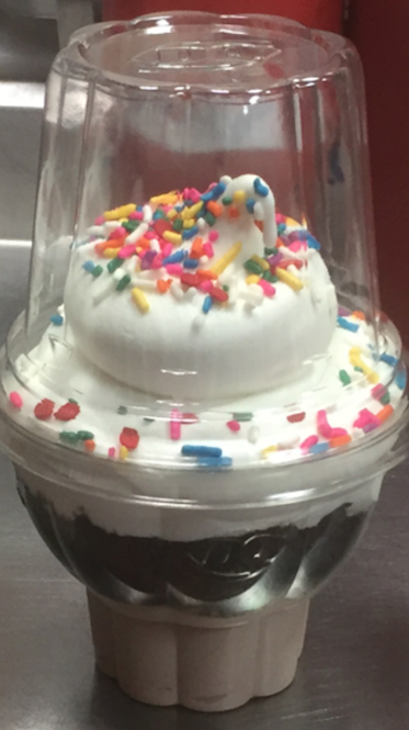 Order Cupcake (a.k.a. "cake-in-a-cup") food online from Dairy Queen store, Philadelphia on bringmethat.com