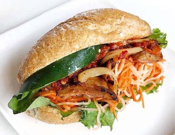 Order Banh Mi Baguette (Chickless) food online from Loving Hut store, Tempe on bringmethat.com
