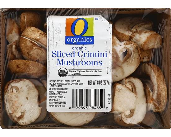 Order O Organics · Organic Sliced Crimini Mushrooms (8 oz) food online from Safeway store, Alamo on bringmethat.com