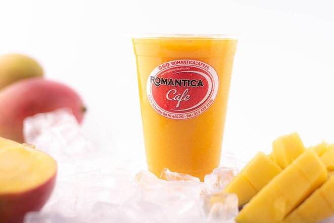 Order Mango Smoothie food online from Romantica Cafe store, Dearborn on bringmethat.com