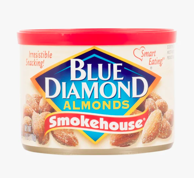 Order 1.5 oz. Blue Diamond Almonds Smokehouse food online from Terners Liquor store, Los Angeles on bringmethat.com