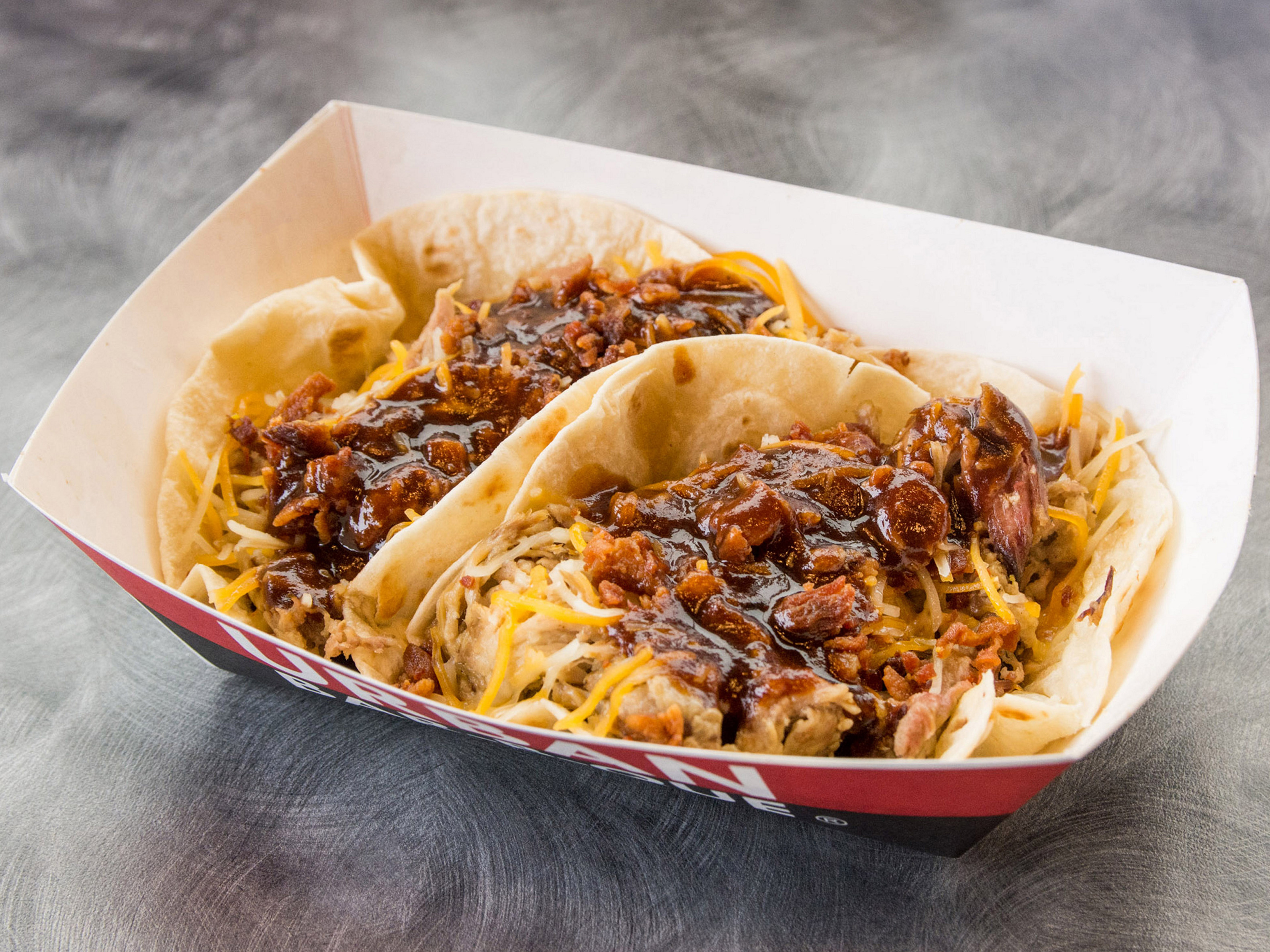 Order Pulled Pork Tacos food online from Urban Bar-B-Que store, Linthicum Heights on bringmethat.com