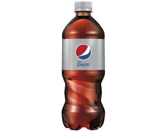 Order Diet Pepsi 20oz food online from BAGELS YOUR WAY store, Medford on bringmethat.com