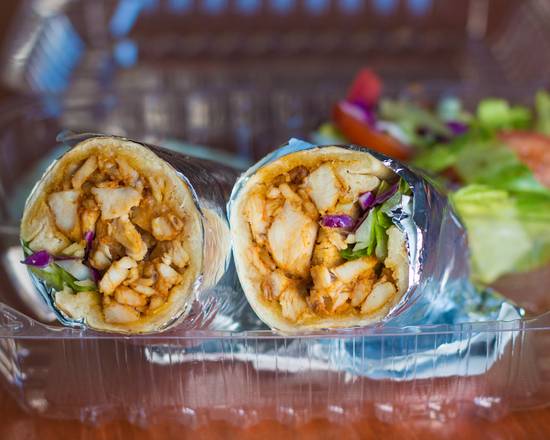 Order Chicken Shawarma Wrap food online from D's Dubai Sauce Modern Grill store, Los Angeles on bringmethat.com