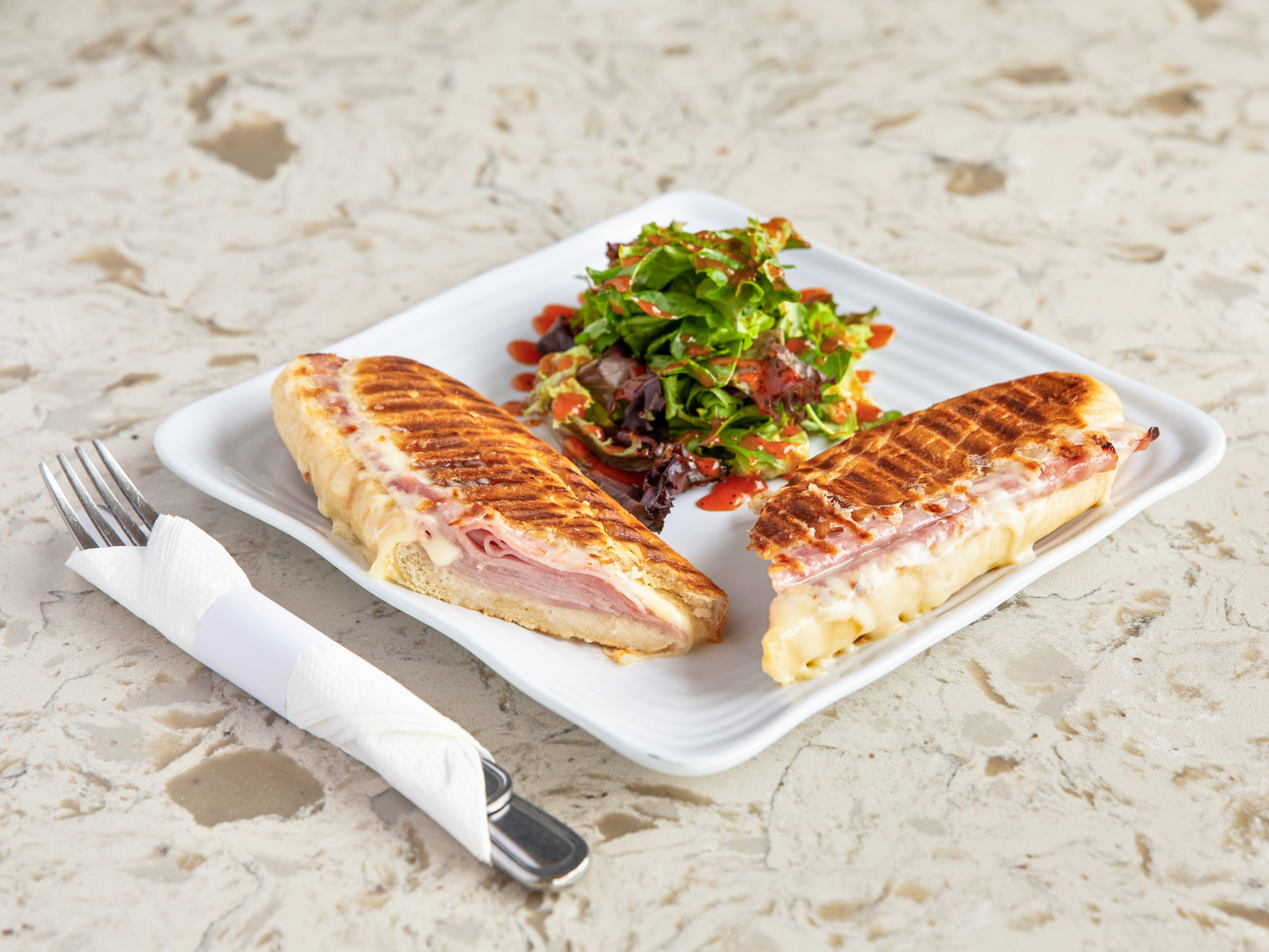 Order Ham & Cheese Panini food online from Gio Bakery store, Glendale on bringmethat.com