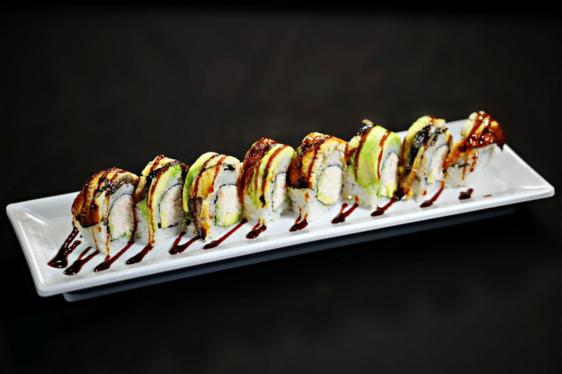 Order Caterpillar Roll food online from Hon Sushi store, Corona on bringmethat.com