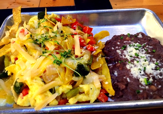 Order Chilaquiles Amigos! food online from Smoothie Run By Toasted store, Dallas on bringmethat.com