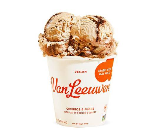 Order Vegan Oat Milk Churros And Fudge food online from Van Leeuwen Ice Cream store, Dallas on bringmethat.com