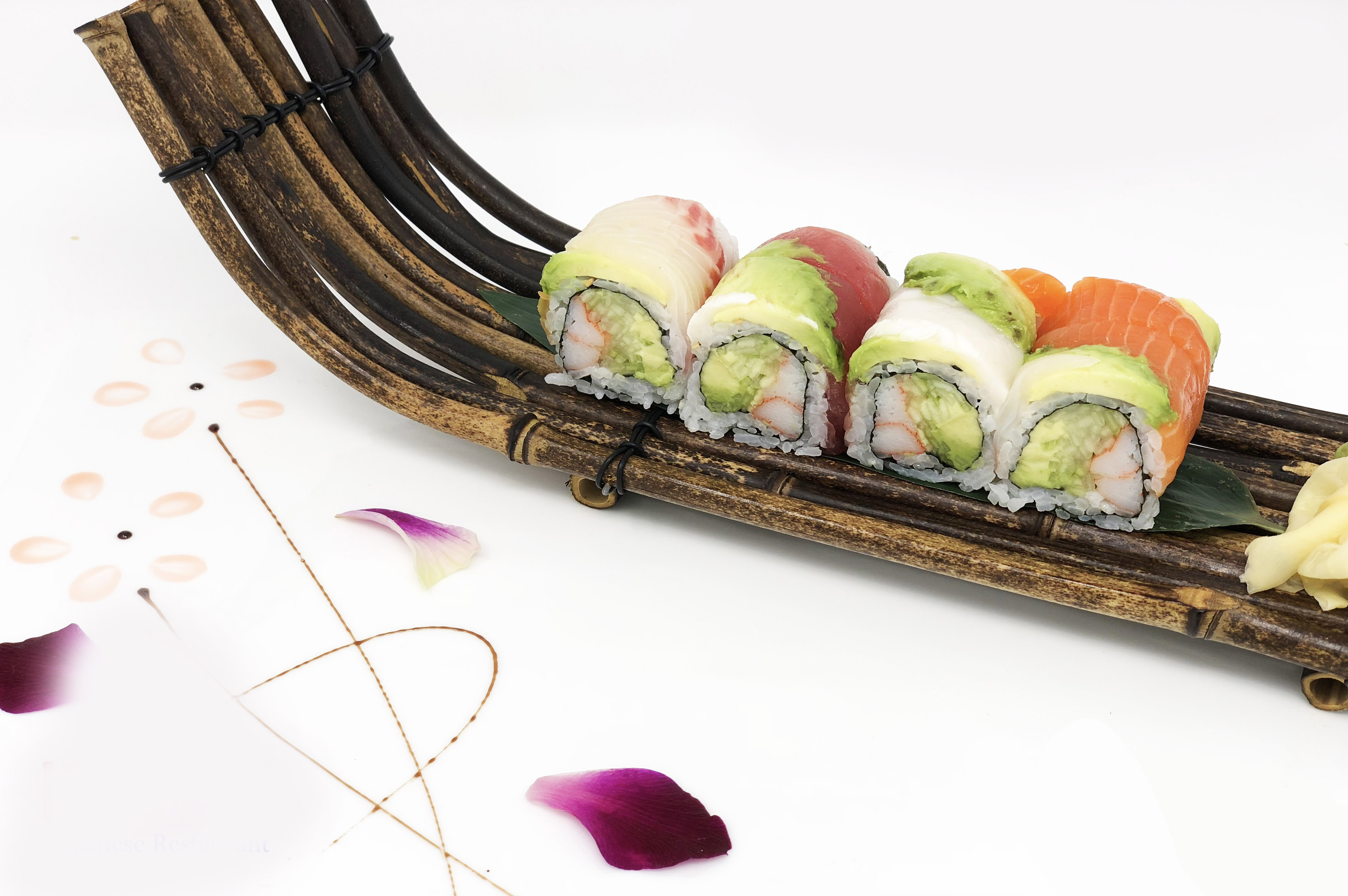 Order Rainbow Roll food online from Izumi Japanese Restaurant store, Youngstown on bringmethat.com