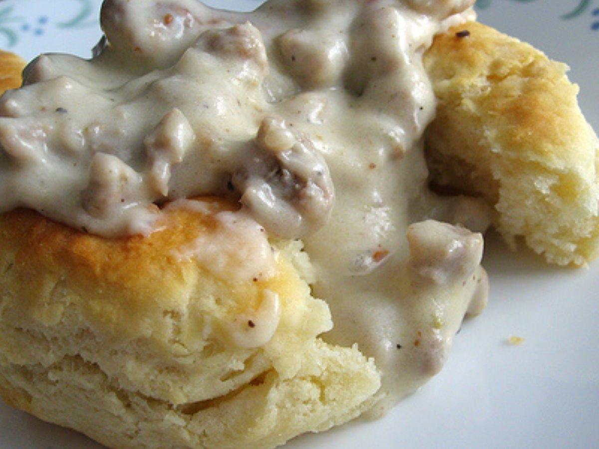 Order Biscuits and Sausage Gravy food online from Spillway Diner store, Brandon on bringmethat.com