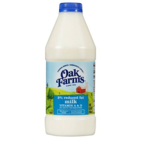 Order Oak Farms 2% Milk 1 Quart food online from 7-Eleven store, Lavon on bringmethat.com
