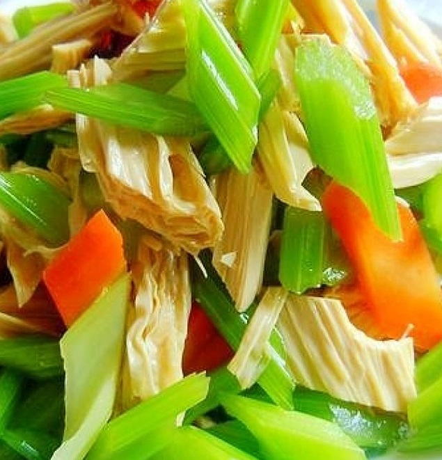 Order Mixed Celery with Beancurd  food online from 1919 Lanzhou Beef Noodle store, Arcadia on bringmethat.com