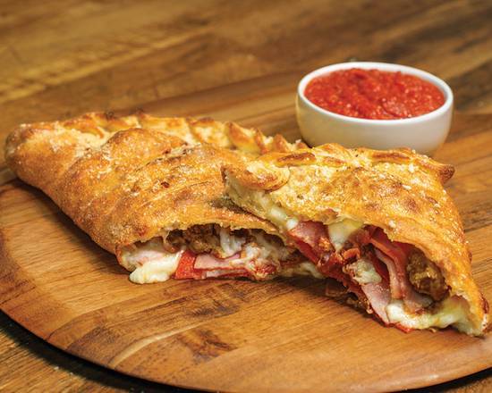 Order All Meat Calzone food online from Marco's Pizza store, Mint Hill on bringmethat.com
