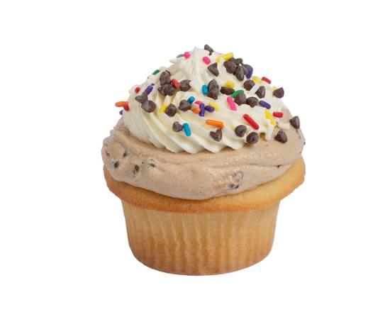 Order Chocolate Chip Cookie Dough Cupcake food online from Trophy Cupcakes store, Seattle on bringmethat.com