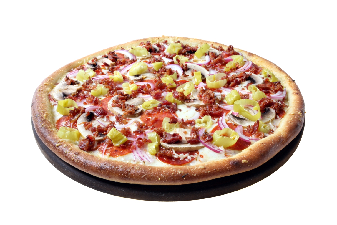 Order Aro Pizza (Thin Crust) food online from Big Mama's and Papa's Pizzeria store, Granada Hills on bringmethat.com