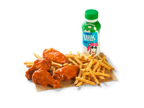 Order Kids' Traditional Wings food online from Wild Burger store, Houston on bringmethat.com