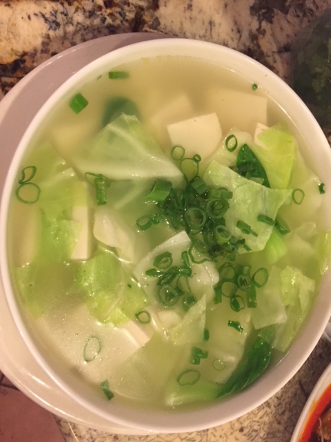 Order Bean Curd and Vegetable Soup food online from Enchanted Szechuan store, Norwalk on bringmethat.com