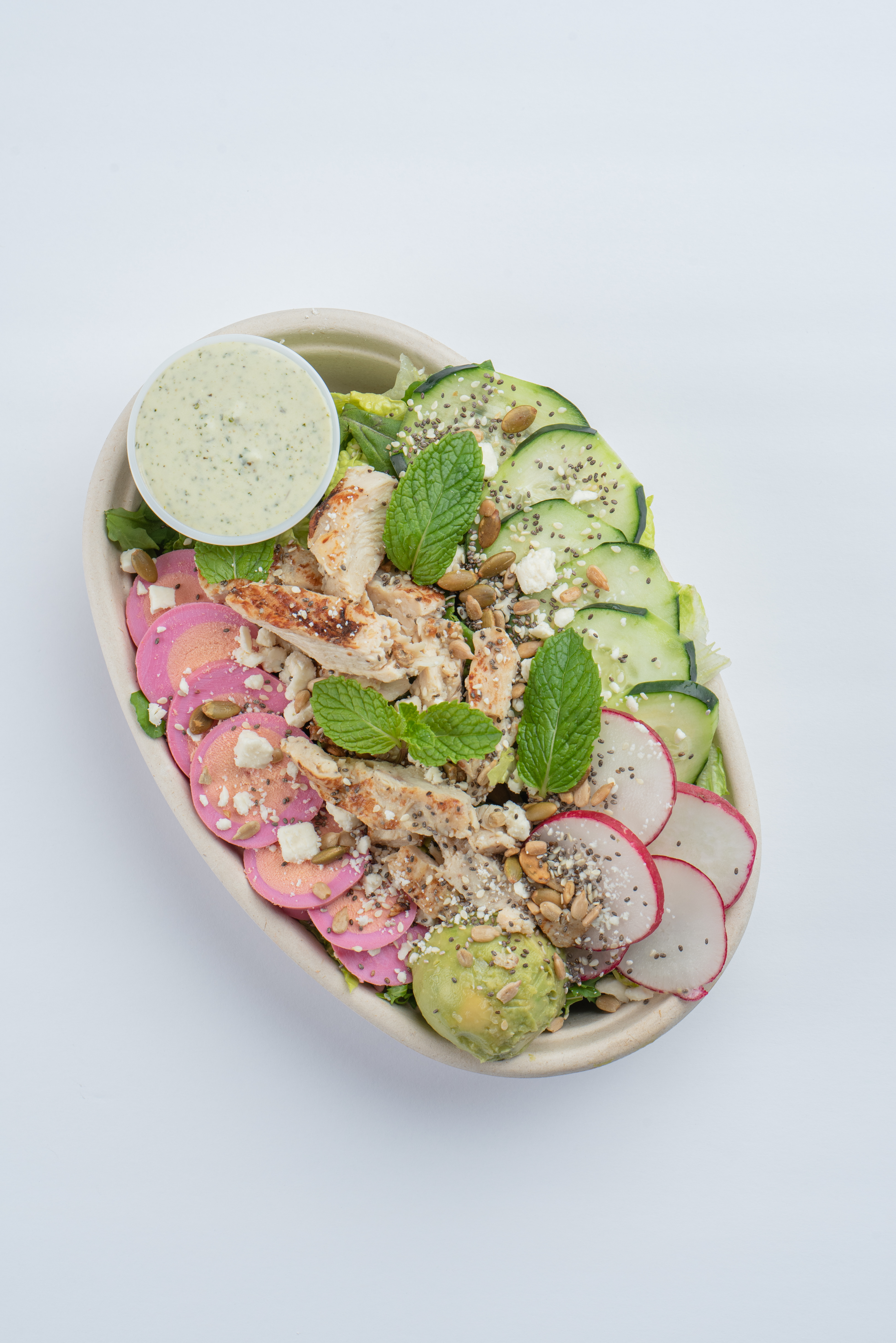 Order Supergreen Goddess Salad food online from Vitality Bowls store, Arlington on bringmethat.com