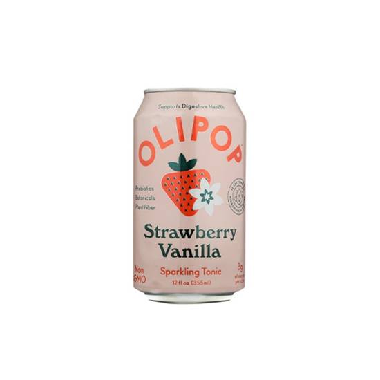 Order Olipop Strawberry Vanilla food online from Lemonade store, Santa Monica on bringmethat.com