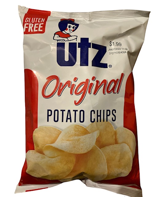 Order UTZ Potato Chips - Original (2.75 oz.) food online from Legendluna Market store, Rahway on bringmethat.com