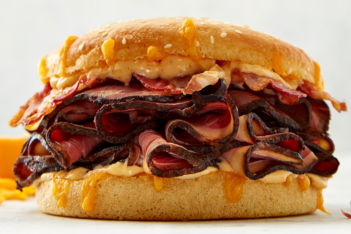 Order Bacon Smokecheesy Sandwich food online from Schlotzsky's store, Sunset Valley on bringmethat.com