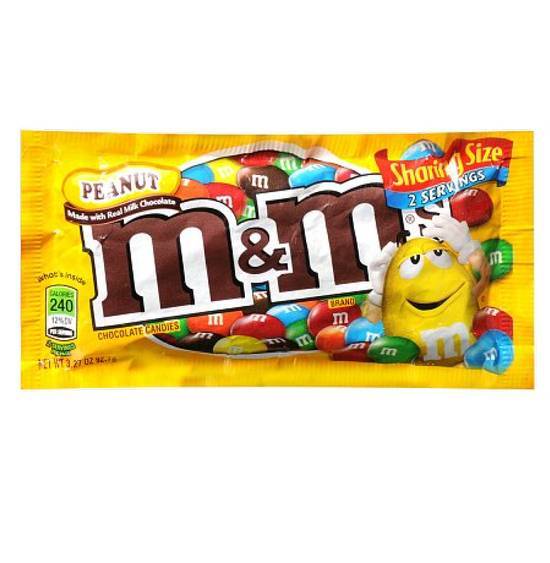 Order M&M's Peanut King Size food online from Huck Market store, Mt Zion on bringmethat.com