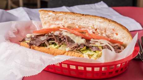 Order Cheese Steak 7" Sub food online from Royal Subs store, Hopkins on bringmethat.com