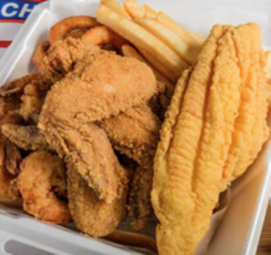 Order MIX #2. food online from Hook Catch Seafood And Wings store, Baton Rouge on bringmethat.com