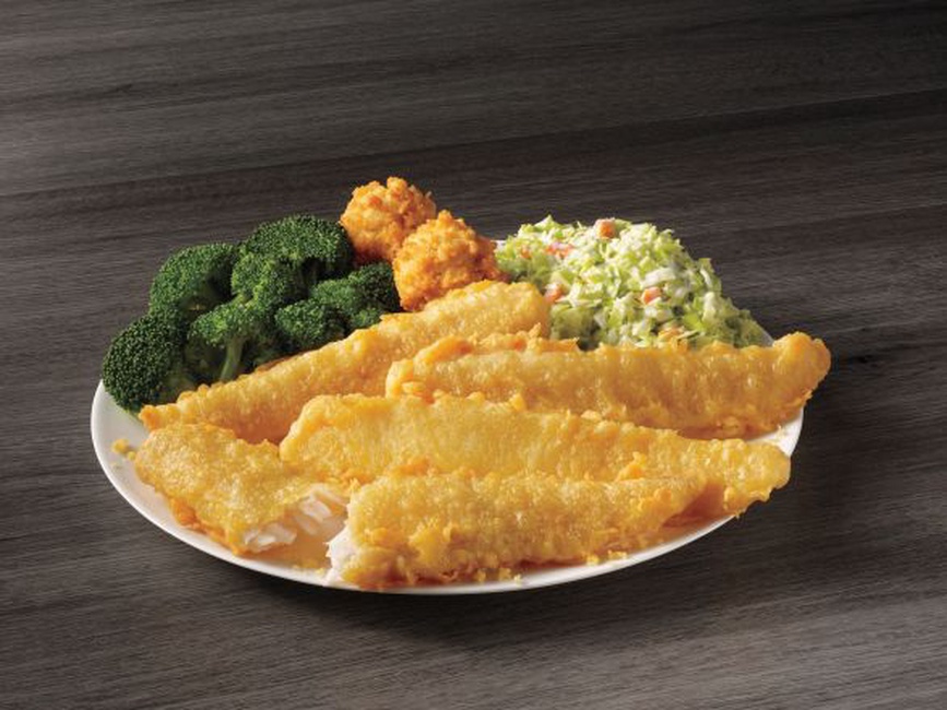 Order 4 Piece Batter Dipped Fish Meal food online from Captain D's Seafood store, Sandersville on bringmethat.com