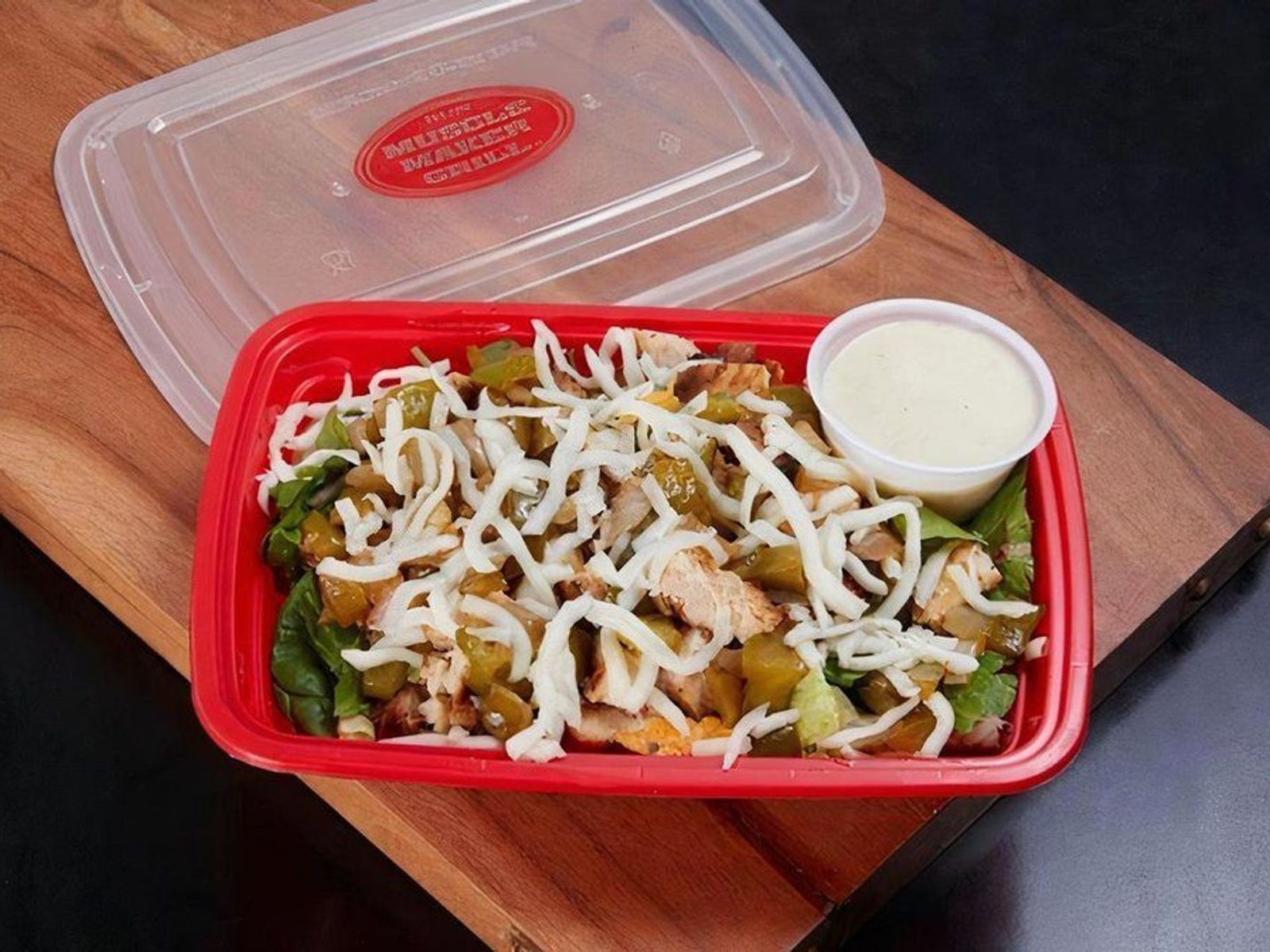 Order Philly Caesar Salad food online from Muscle Maker Grill store, New York on bringmethat.com