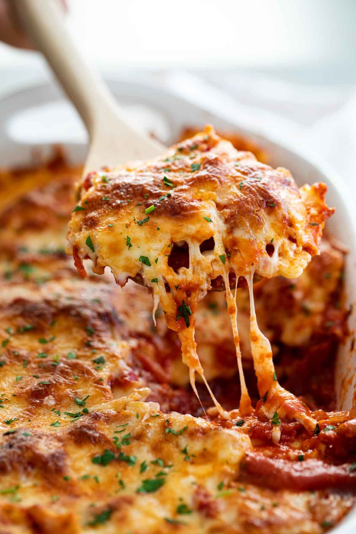 Order Baked Ravioli - Pasta food online from Positanos Pizza store, Chicago on bringmethat.com