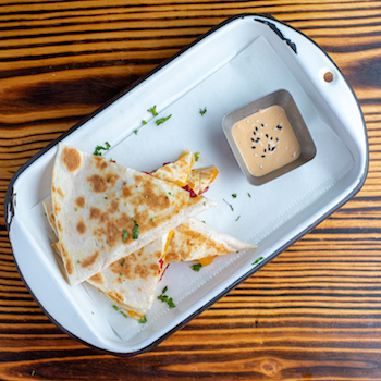 Order Quesadilla de Amazonica food online from A Taco By Divino store, Miami Springs on bringmethat.com