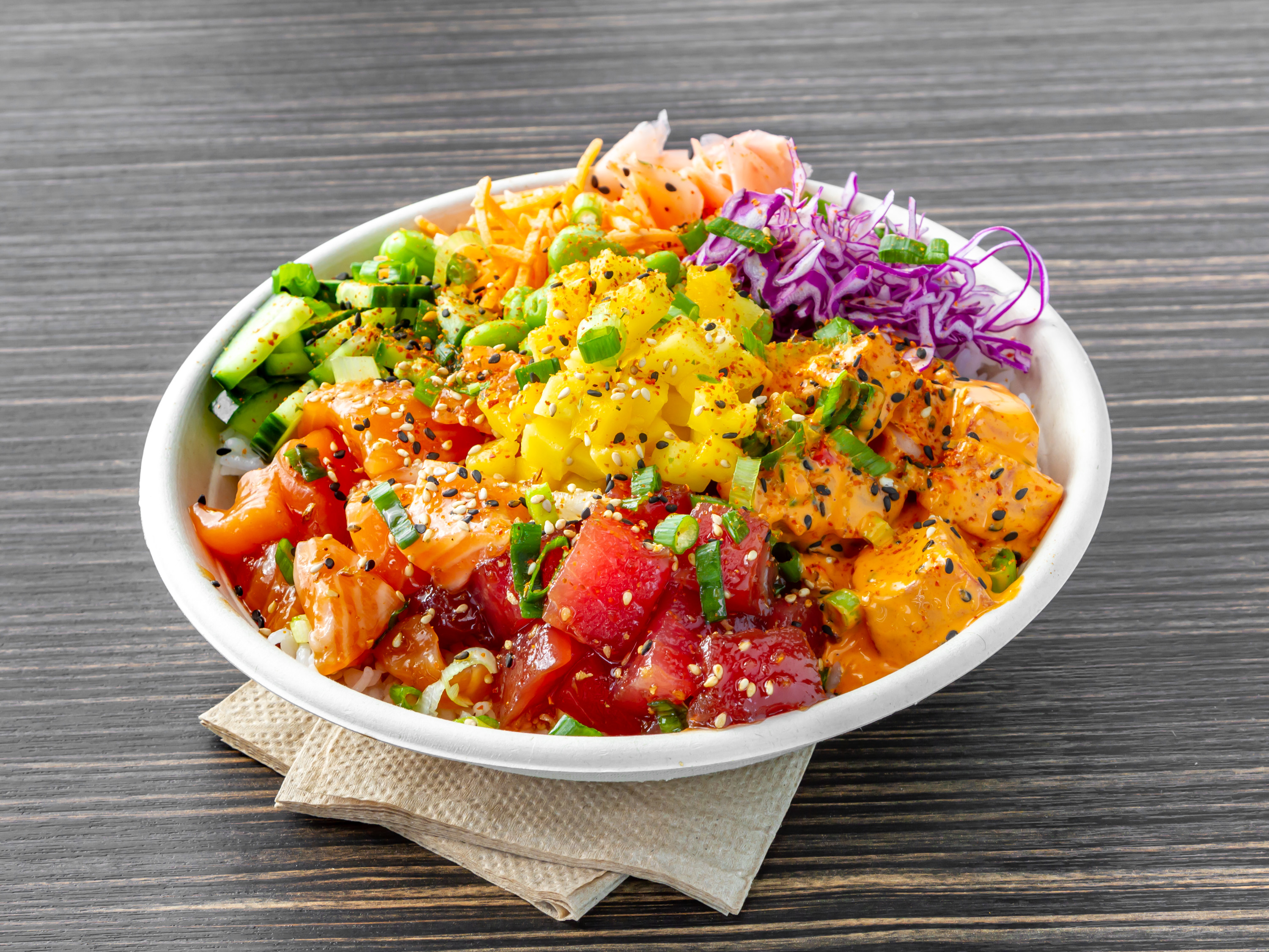 Order Poke Bowl food online from Pure Poke And Prep store, Tucson on bringmethat.com