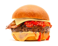 Order Dante's Heaven Burger food online from Brome Modern Eatery store, Dearborn on bringmethat.com