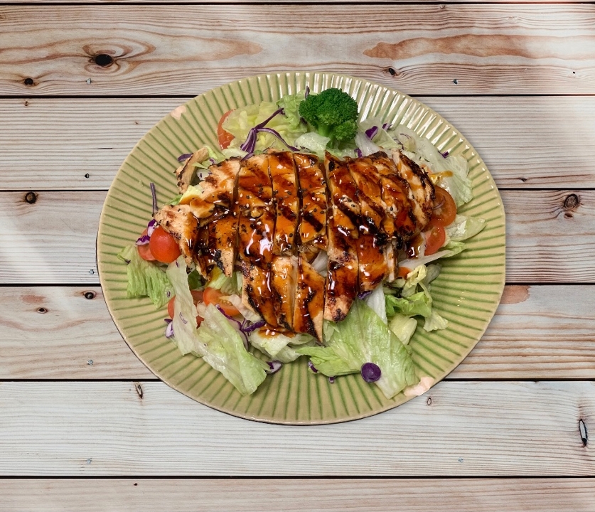 Order Grilled Chicken Salad food online from Sushi Plus store, Redwood City on bringmethat.com