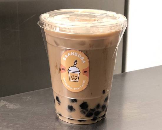 Order Iced Coffee Milk  food online from Sirinan’s Thai&Japanese Restaurant store, Wallingford on bringmethat.com