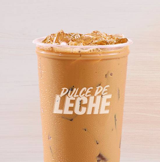 Order Iced Dulce de Leche Coffee food online from Taco Bell store, Tulare on bringmethat.com