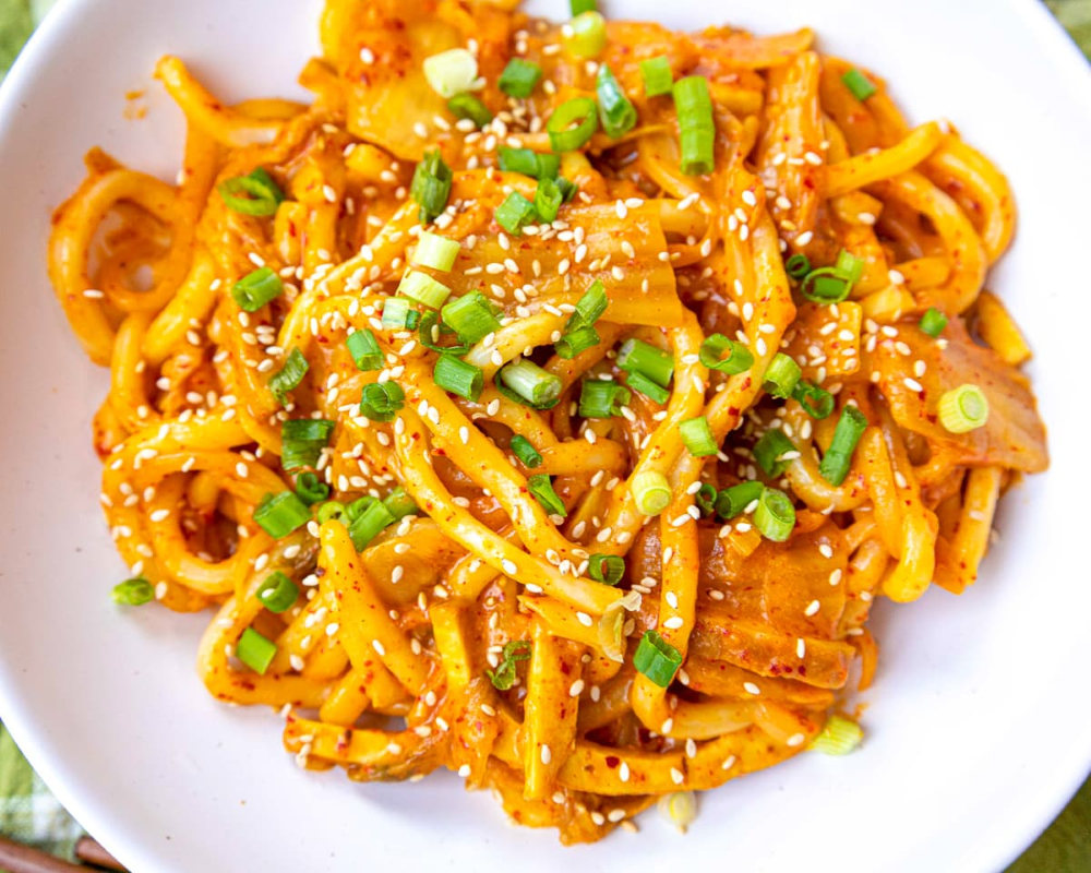 Order Kimchee Udon food online from Taisho Bistro store, Buffalo on bringmethat.com