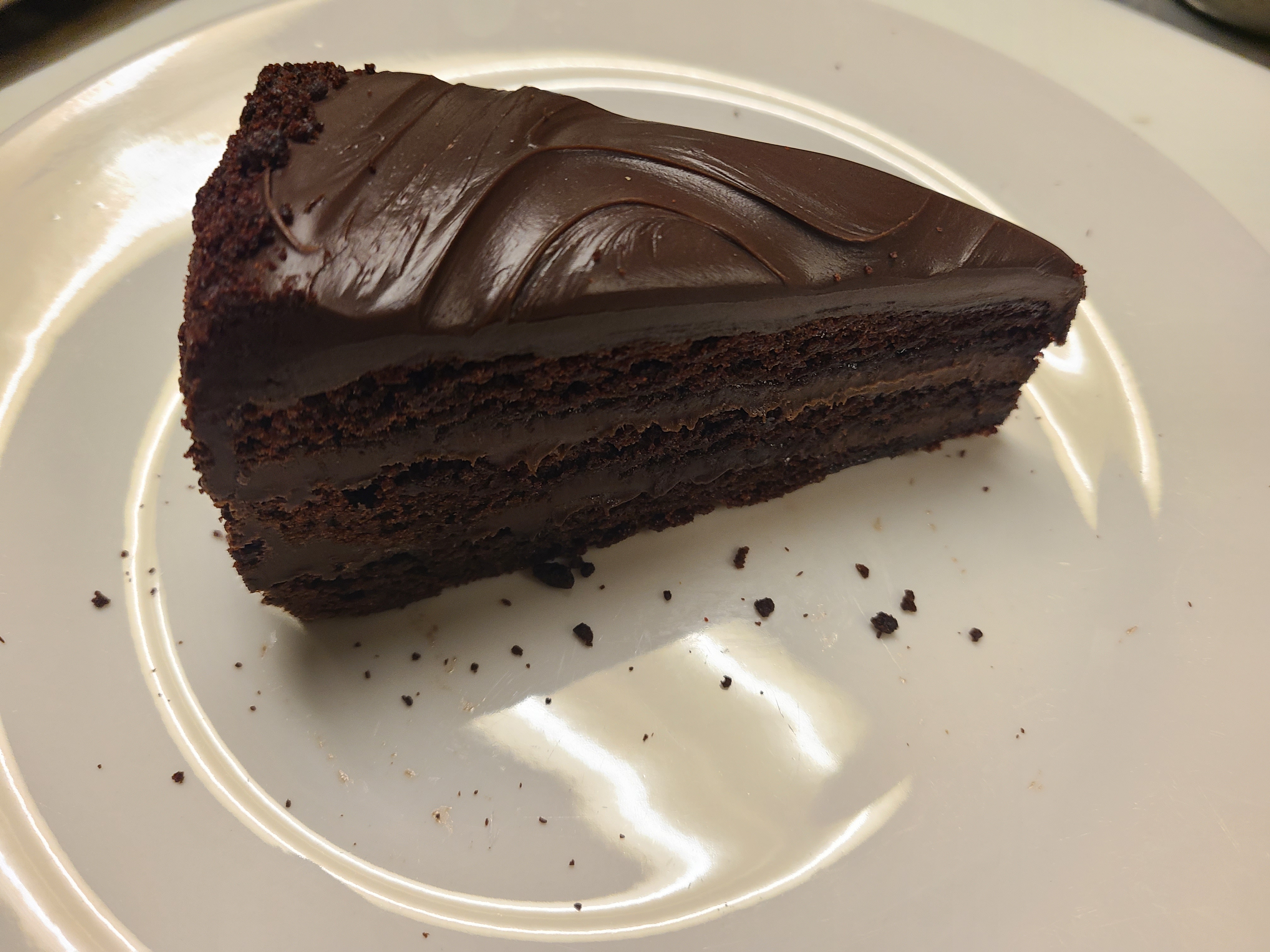 Order Chocolate layer cake food online from Lakeside Hots store, Rochester on bringmethat.com