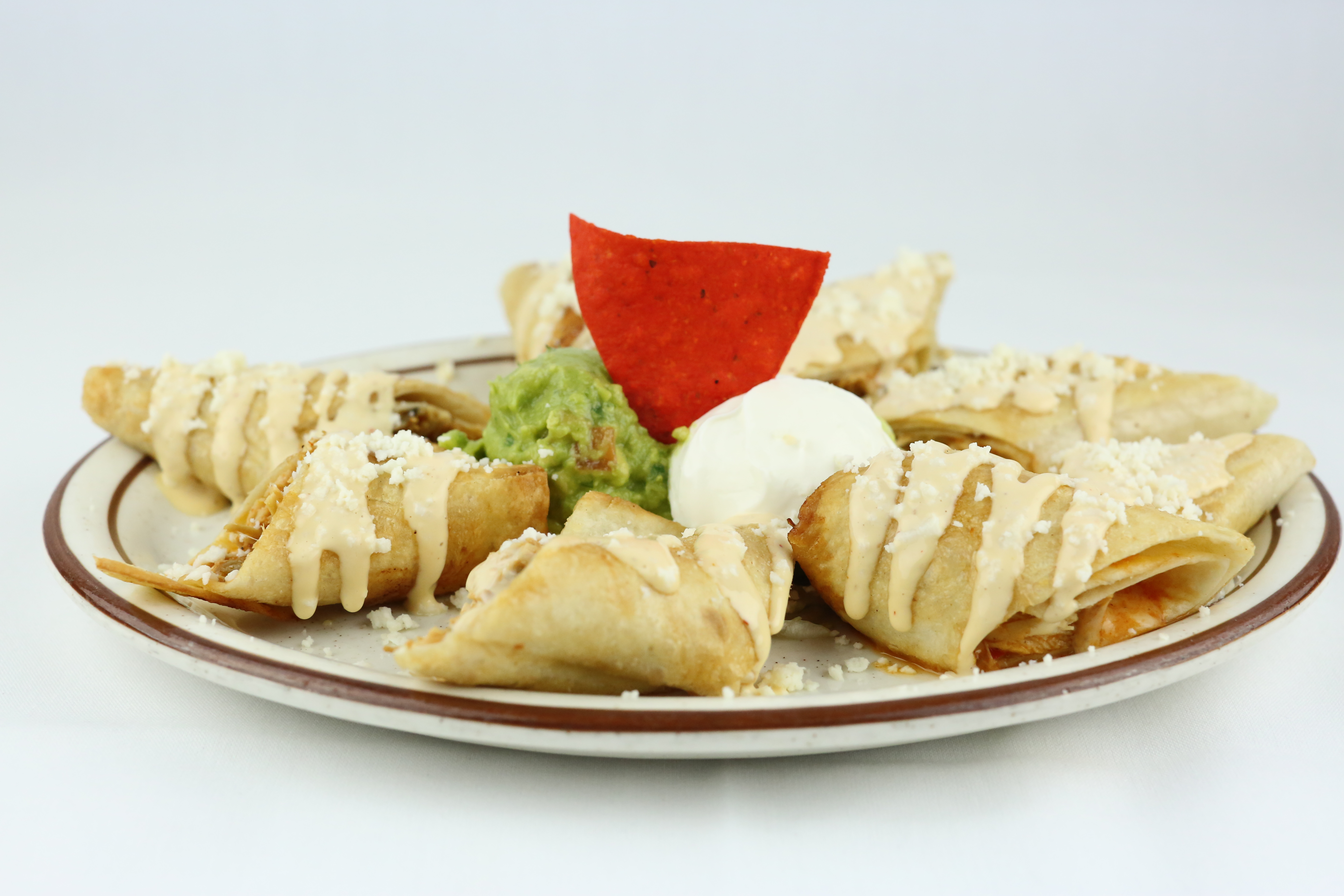 Order Chicken Taquitos food online from El Tapatio store, Citrus Heights on bringmethat.com